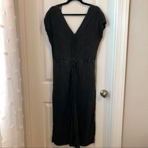 Cloth & Stone black chambray jumpsuit